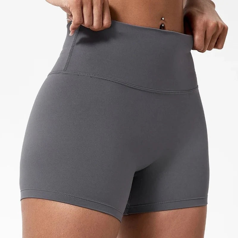 High Waist Compression Shorts | Butt-Lifting Yoga and Fitness Leggings