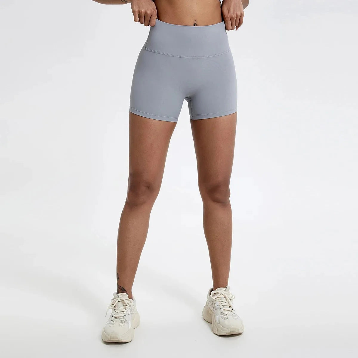High Waist Compression Shorts | Butt-Lifting Yoga and Fitness Leggings