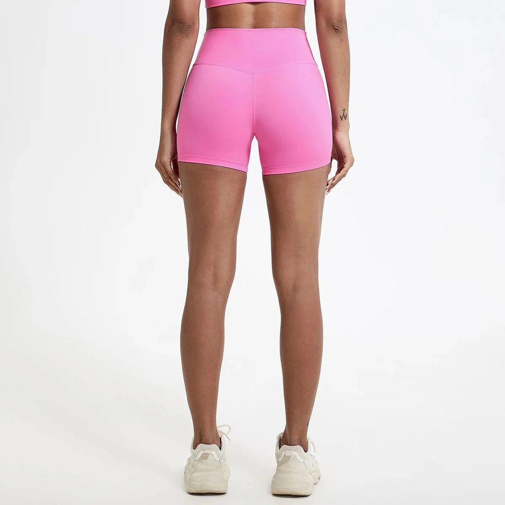 High Waist Compression Shorts | Butt-Lifting Yoga and Fitness Leggings
