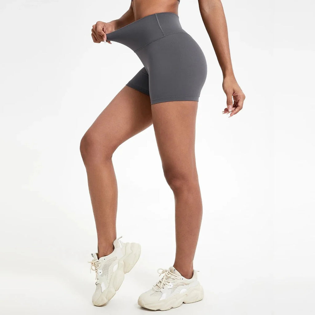 High Waist Compression Shorts | Butt-Lifting Yoga and Fitness Leggings