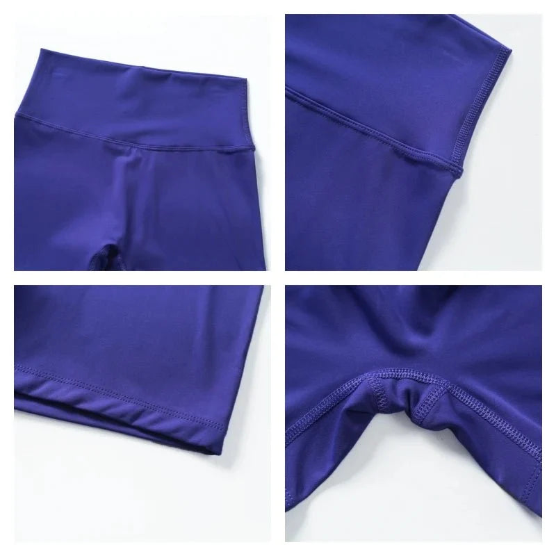 High Waist Compression Shorts | Butt-Lifting Yoga and Fitness Leggings