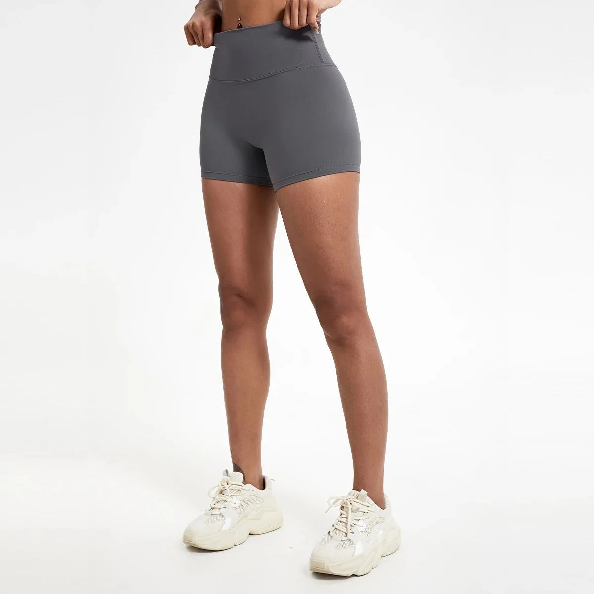 High Waist Compression Shorts | Butt-Lifting Yoga and Fitness Leggings