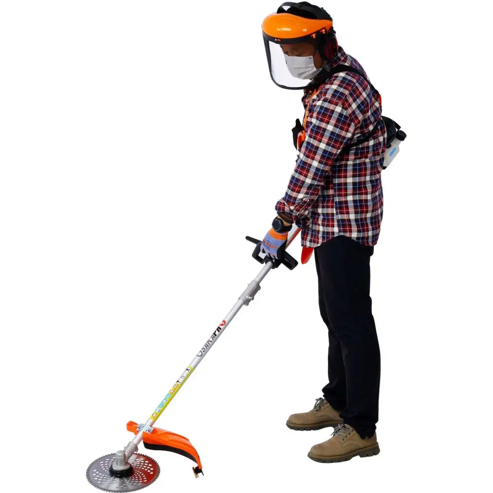 Hedge Trimmer and Brush Cutter Multi Tool Set
