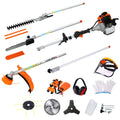 Hedge Trimmer and Brush Cutter Multi Tool Set