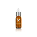 iS Clinical PRO-HEAL serum bottle with dropper, amber glass and silver cap