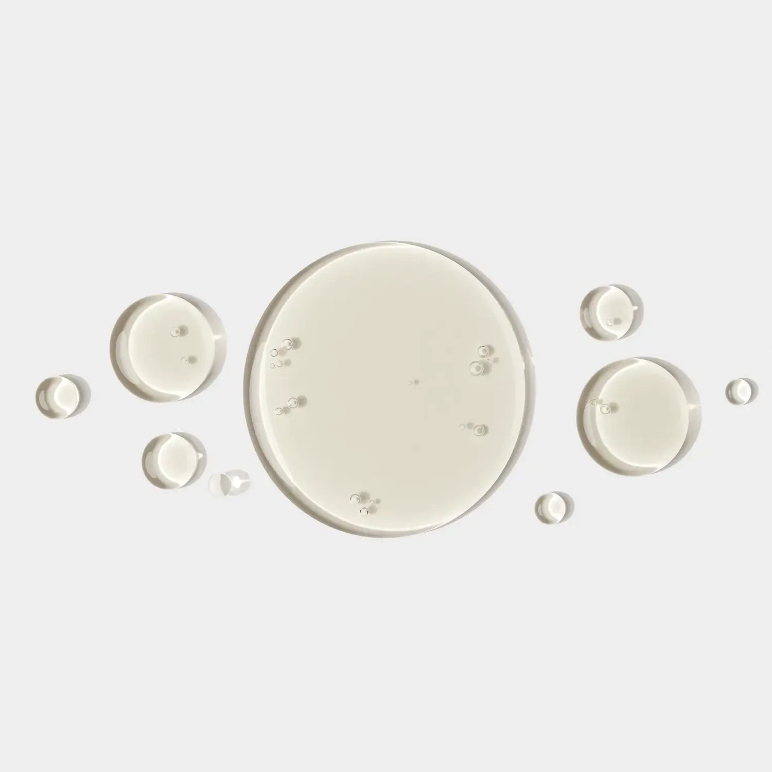 iS Clinical PRO-HEAL serum bottle parts: amber bottle with white cap and small pieces