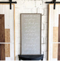 Humble and kind…art interior decoration wood sign