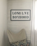 Long live boyhood white/black/black