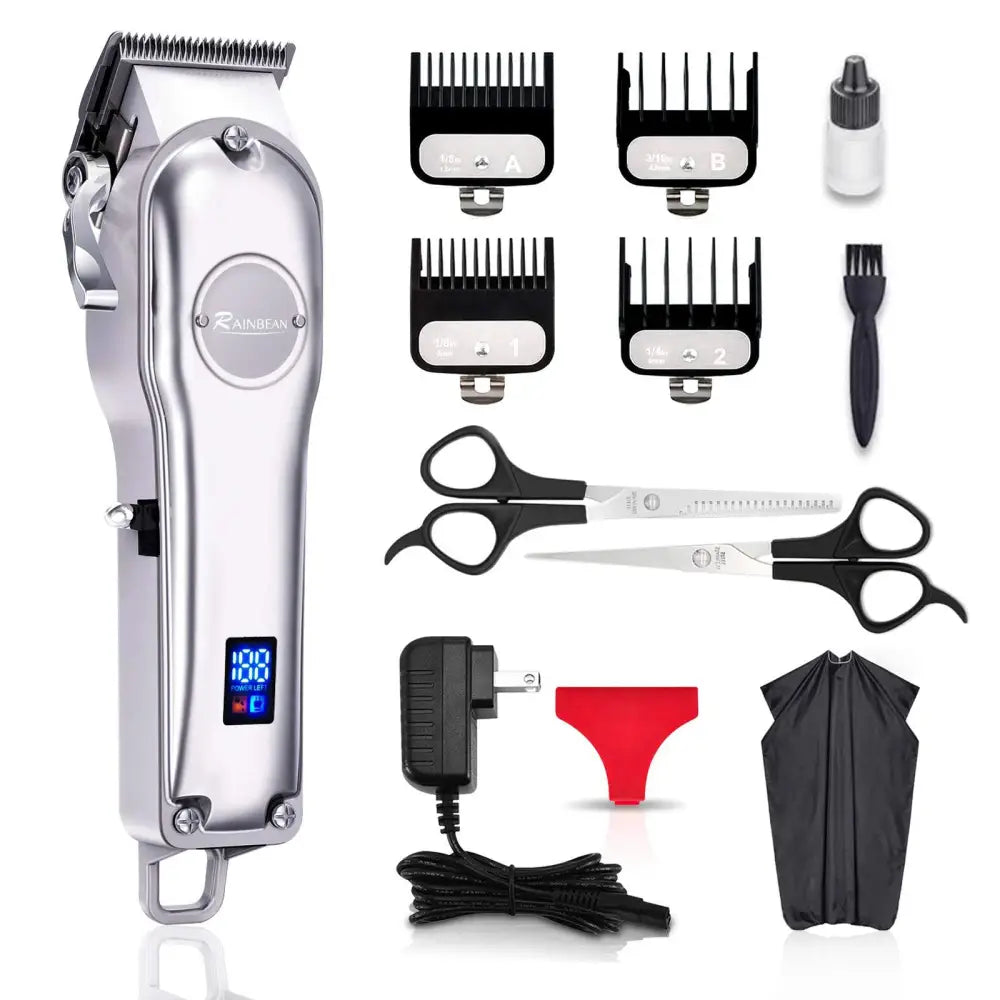 IPX7 Waterproof USB Rechargeable Beard Trimmer