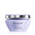 Kerastase Blond Absolu Ultra-Violet hair masque jar, lavender purple with silver lid