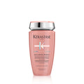 Kérastase Chroma Respect shampoo bottle with silver cap, pink