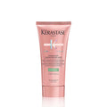Kerastase chroma neutralizing hair mask tube, pink with red ridged cap