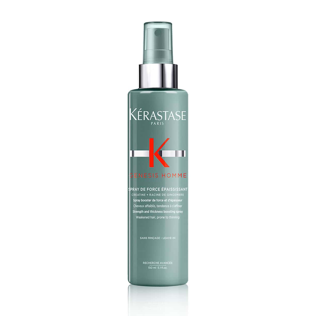 Kérastase Homme thickening force spray bottle with pump, 5.1 oz