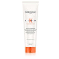 Kérastase heat protect cream tube, white with orange base, front branding.