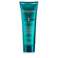 Kérastase Resistance Bain Therapiste shampoo in teal squeeze bottle