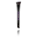 Contour brush with black handle and soft angled bristles