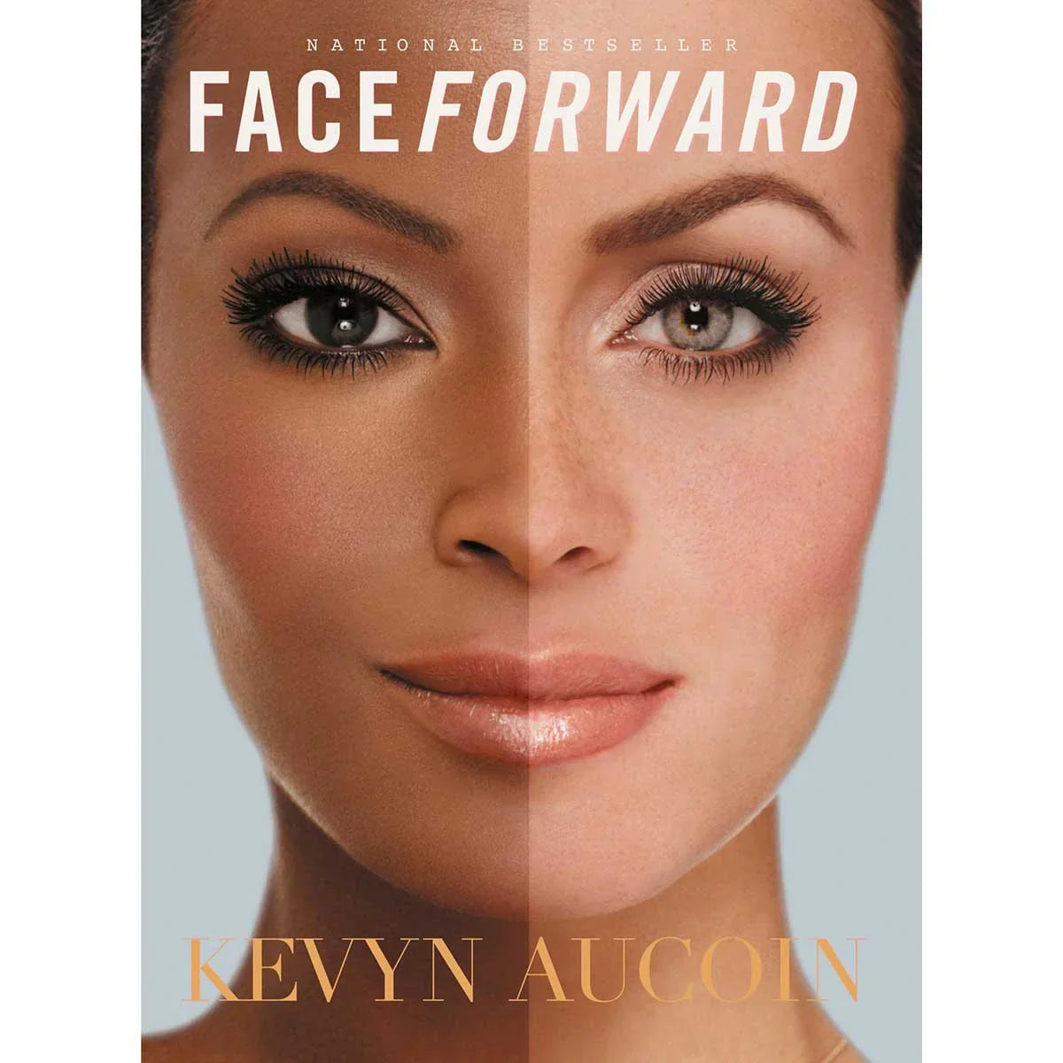 Face Forward soft cover book by Kevyn Aucoin with close-up model face on cover