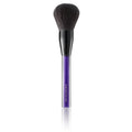 Kevyn Aucoin large face & body brush with dark bristles and black handle, purple sleeve