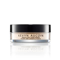 Kevyn Aucoin Smooth & Set loose powder jar, clear base with black lid