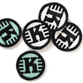 K-Logo - Kastaplast Embroidered Patch (Sew/Glue On)