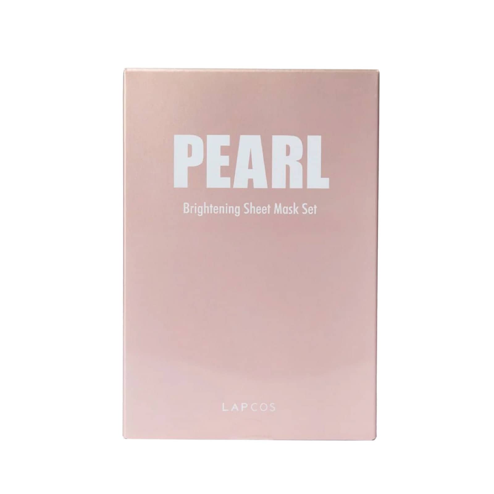 LAPCOS Pearl brightening sheet mask set box