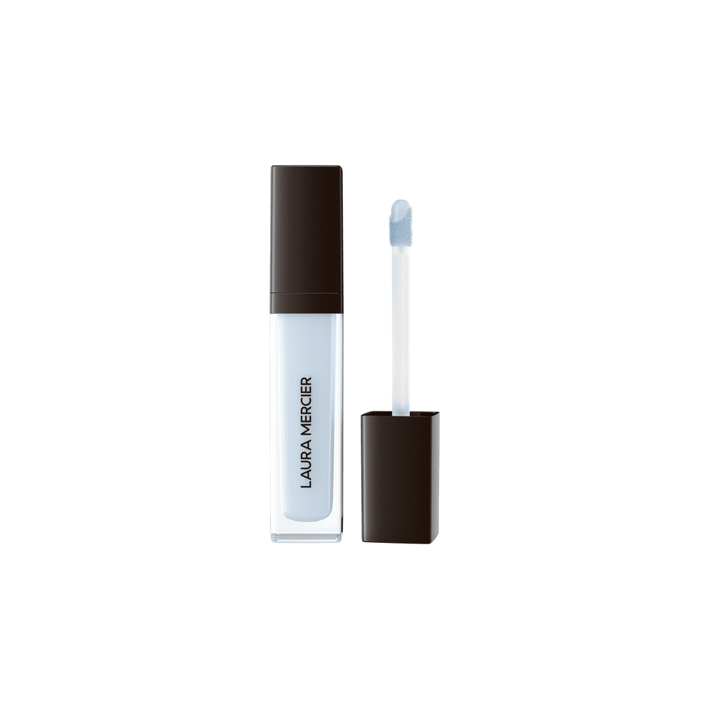 Laura Mercier Eye Basics Primer tube with doe-foot applicator, pale blue-toned