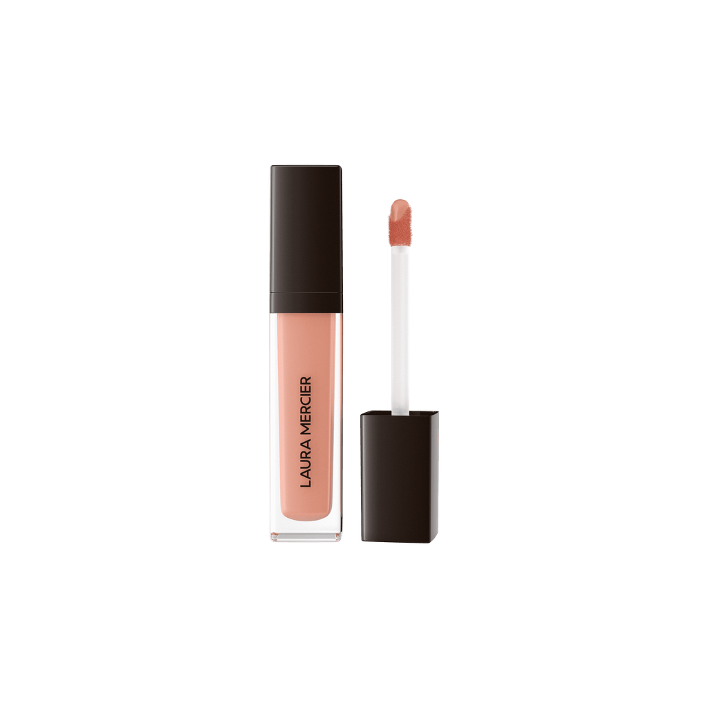 Laura Mercier Eye Basics Primer tube with doe-foot applicator, peach-toned