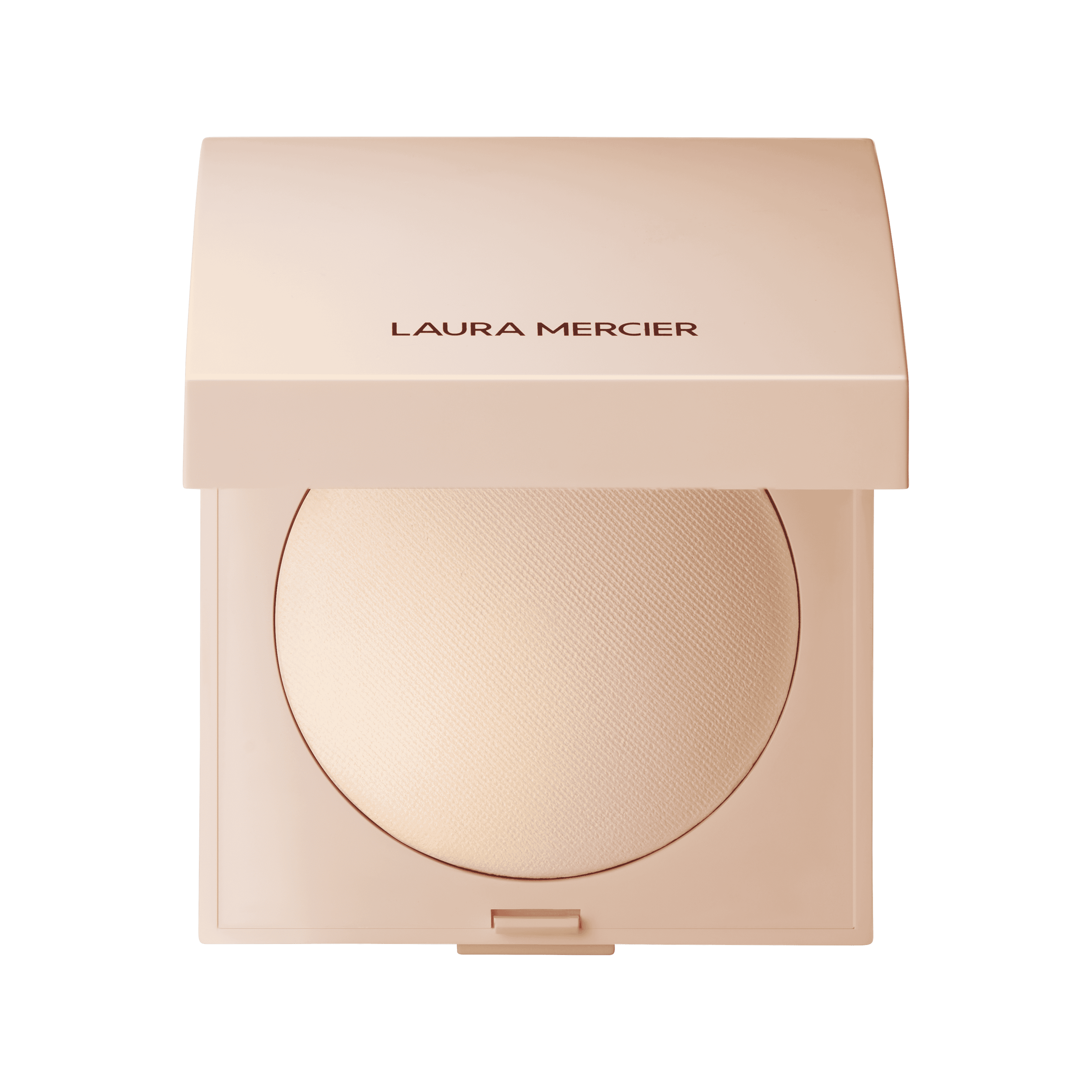 Laura Mercier pressed powder compact, translucent pale round pan
