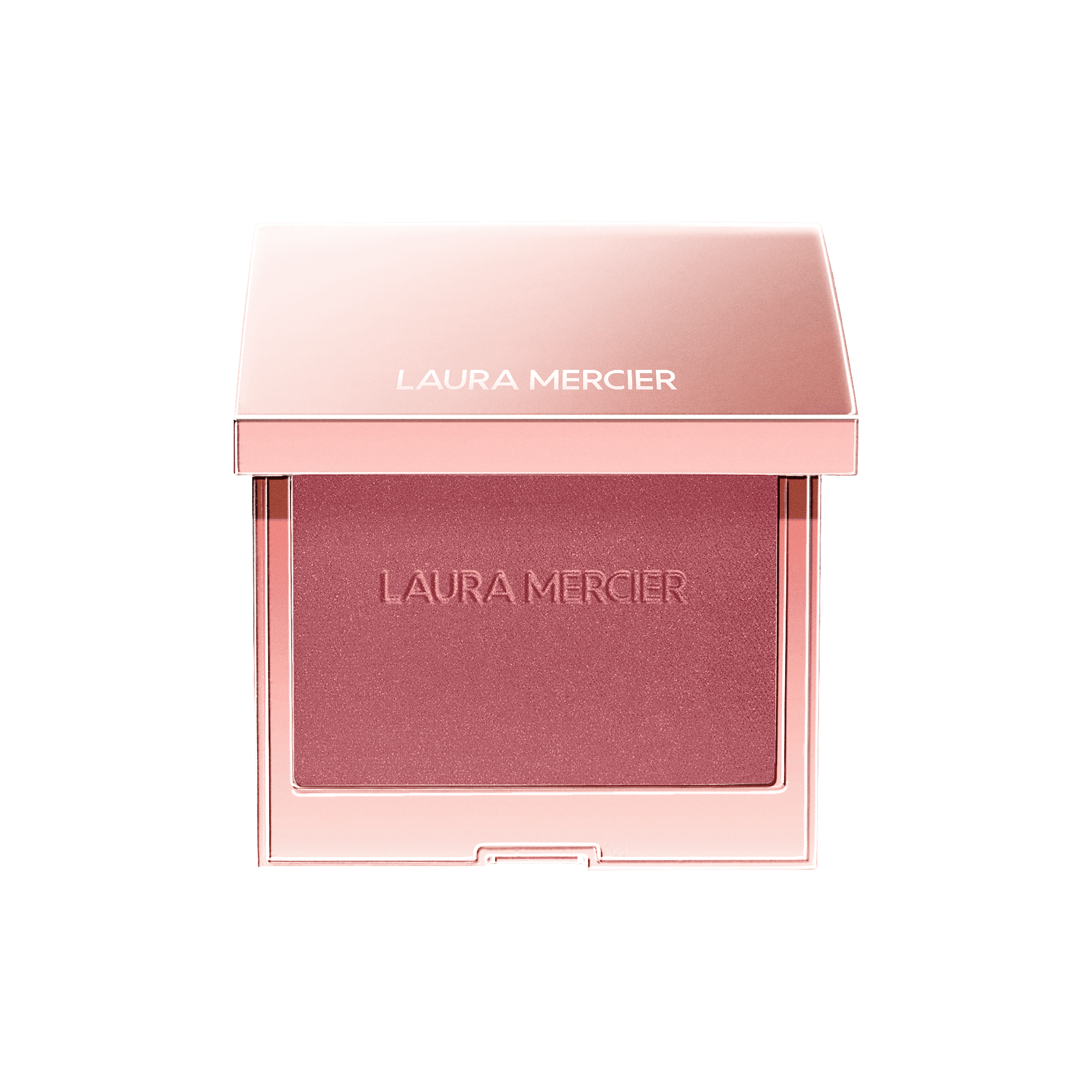 Laura Mercier RoseGlow blush compact in very berry shade, square pan