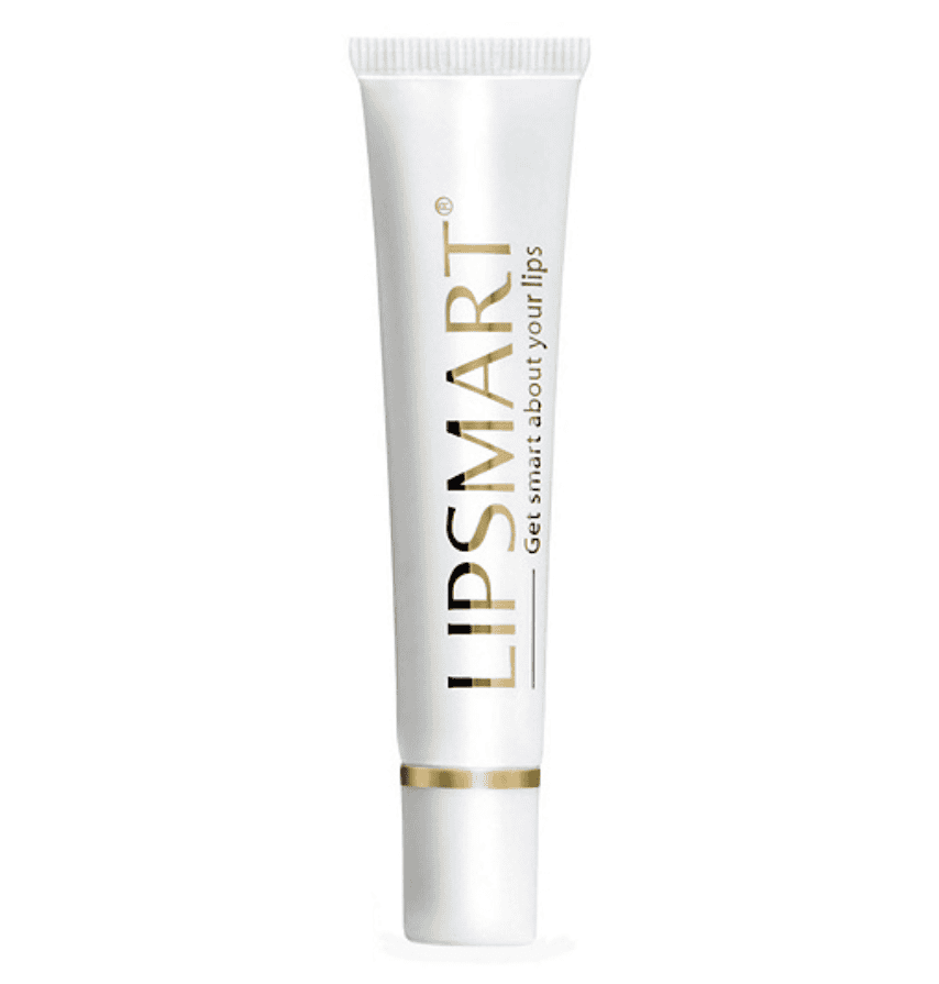 LIPSMART ultra-hydrating lip treatment squeeze tube, white with gold band