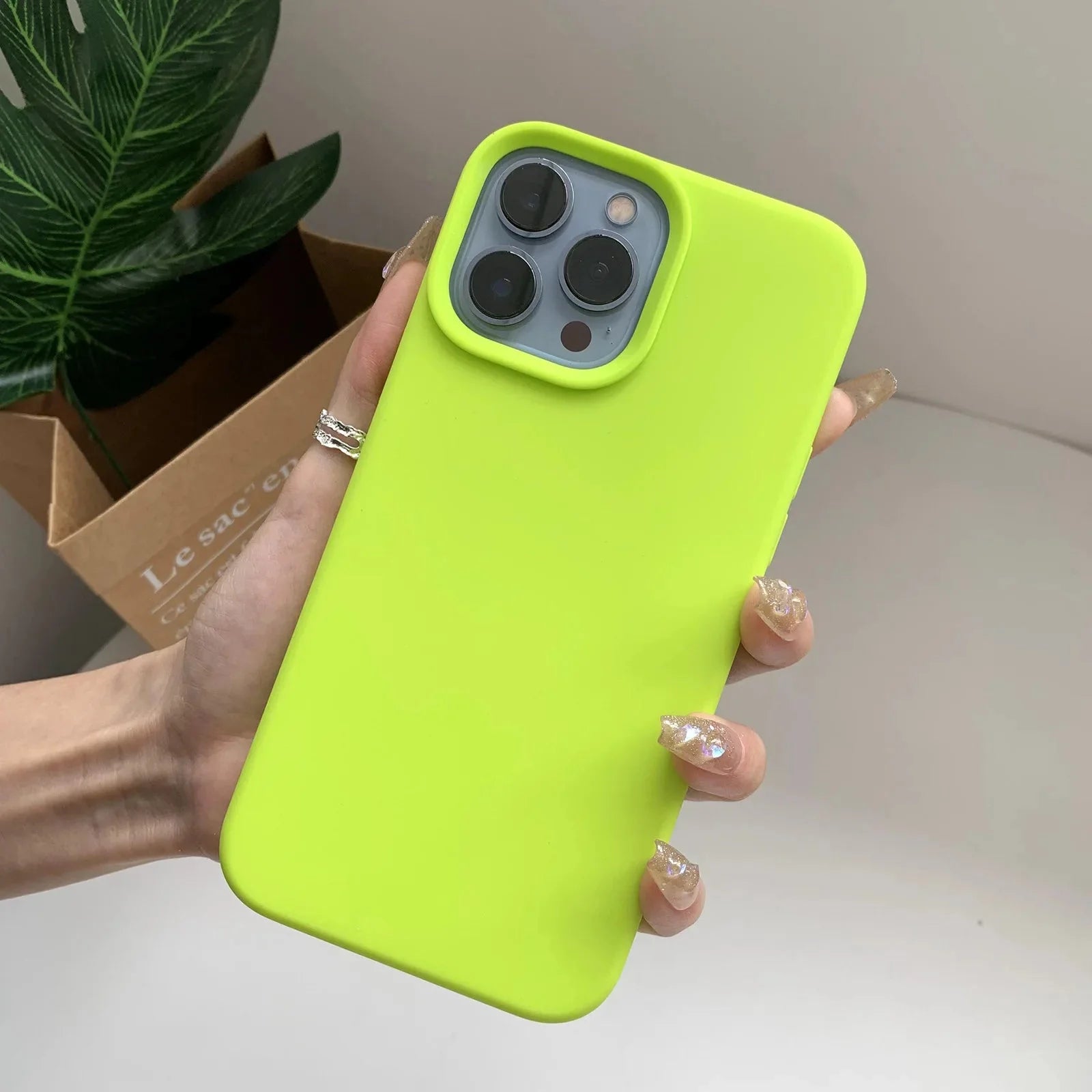 Liquid Silicone Phone Case | Full Coverage Protective Cover for iPhone 7 to 16 Series