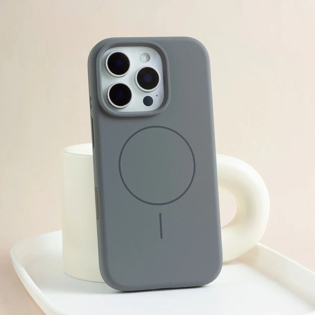 Strong Magnetic Silicone Phone Case | Wireless Charging Compatible for iPhone 12-16 Series