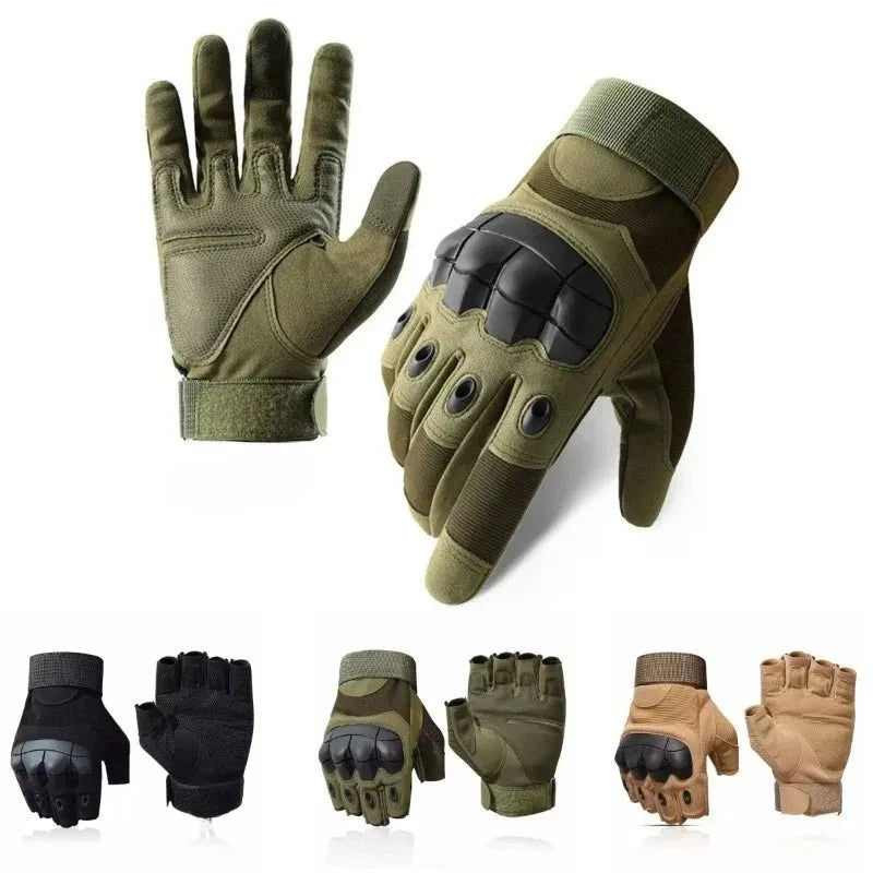Motorcycle Tactical Gloves | Waterproof Touch Screen Full & Half Finger Options