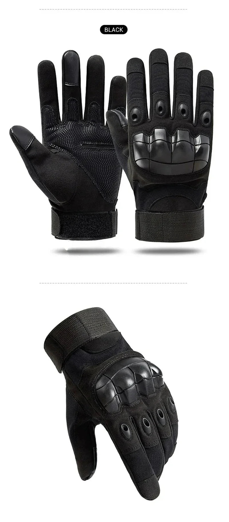 Motorcycle Tactical Gloves | Waterproof Touch Screen Full & Half Finger Options