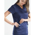 Navy Blue Beauty Salon Workwear Set