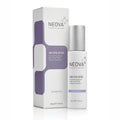 Neova DNA Total Repair serum bottle with 30 ml box, silver pump, purple label
