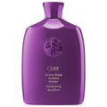 Oribe Serene scalp shampoo bottle, purple with ORIBE emblem and flip-top cap