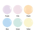 Giant Pastel Latex Balloons – 36"