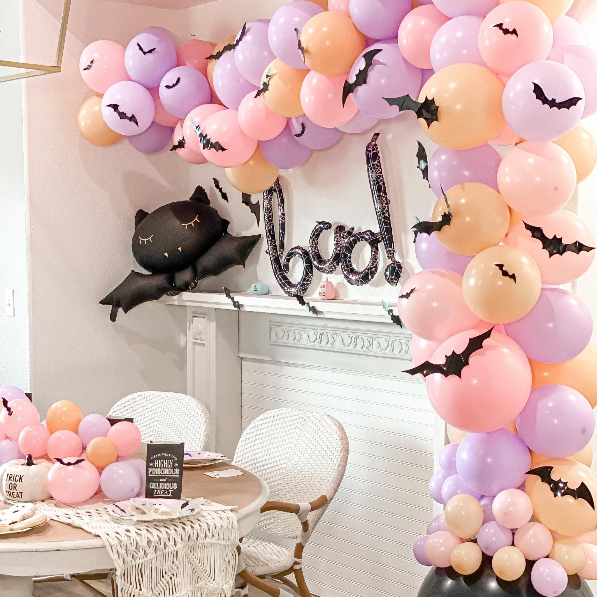Spooky Cute Halloween Balloon Garland Kit