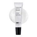 Hyaluronic acid lip booster tube with white body and black cap