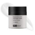 Skincare overnight mask jar with black cap and white label, PCA skin logo.