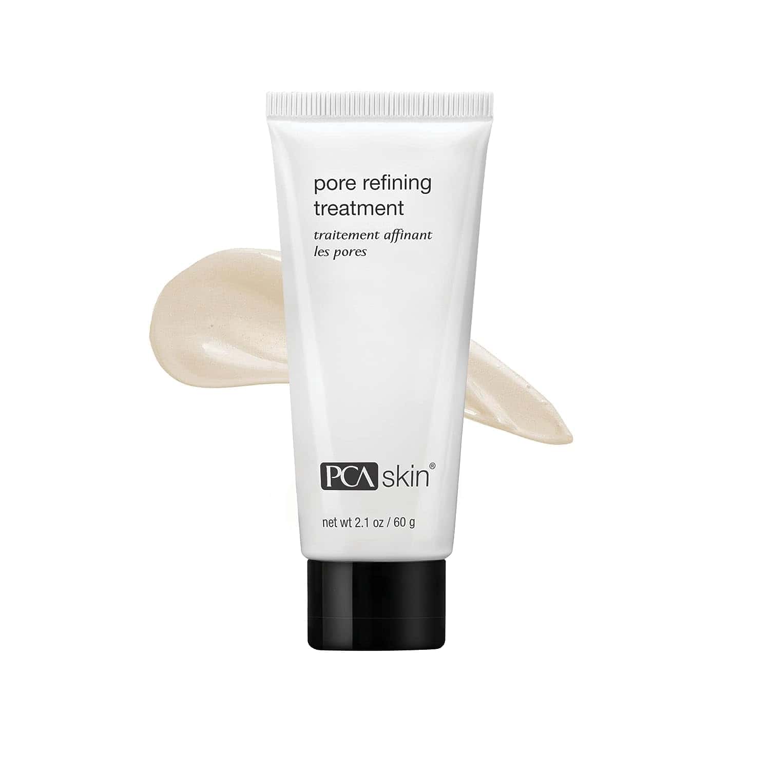 PCA Skin Pore Refining Treatment facial tube with cream and black cap