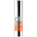 Eye cream container with silver cap and frosted label, 0.5 oz.