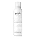 Philosophy Pure Grace dry shampoo bottle, white plastic with pump