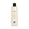 PHITO moisturizing shampoo bottle, beige liquid container with black cap