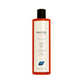 PHYTO PHYTOVOLUME shampoo bottle, amber orange label, black cap, 400 ml