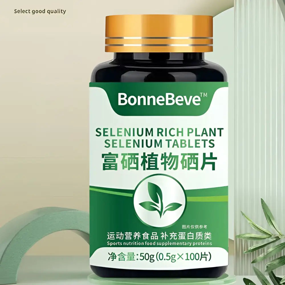 Plant Selenium Pressed Tablets for Daily Wellness