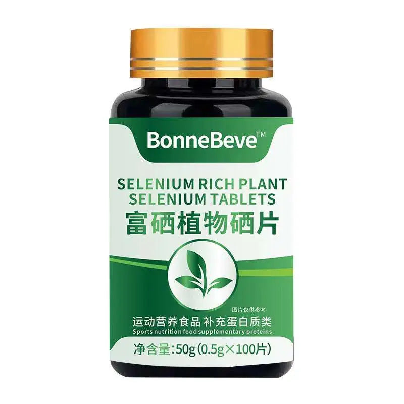 Plant Selenium Pressed Tablets for Daily Wellness