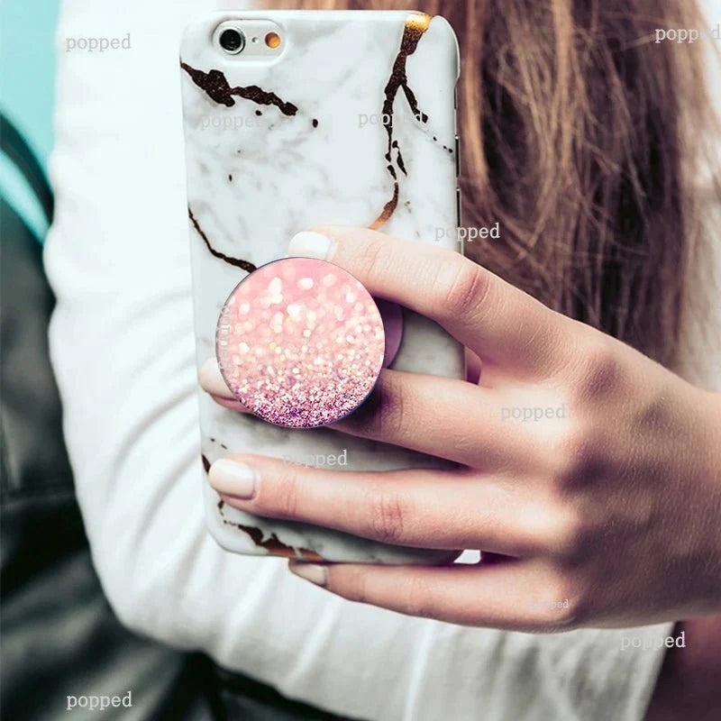 Popped Pop-Up Phone Socket and Grip Stand | Universal Holder for iPhone and Android