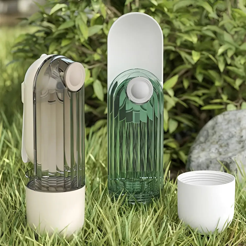 Portable Green Dog Walking Pet Water Cup